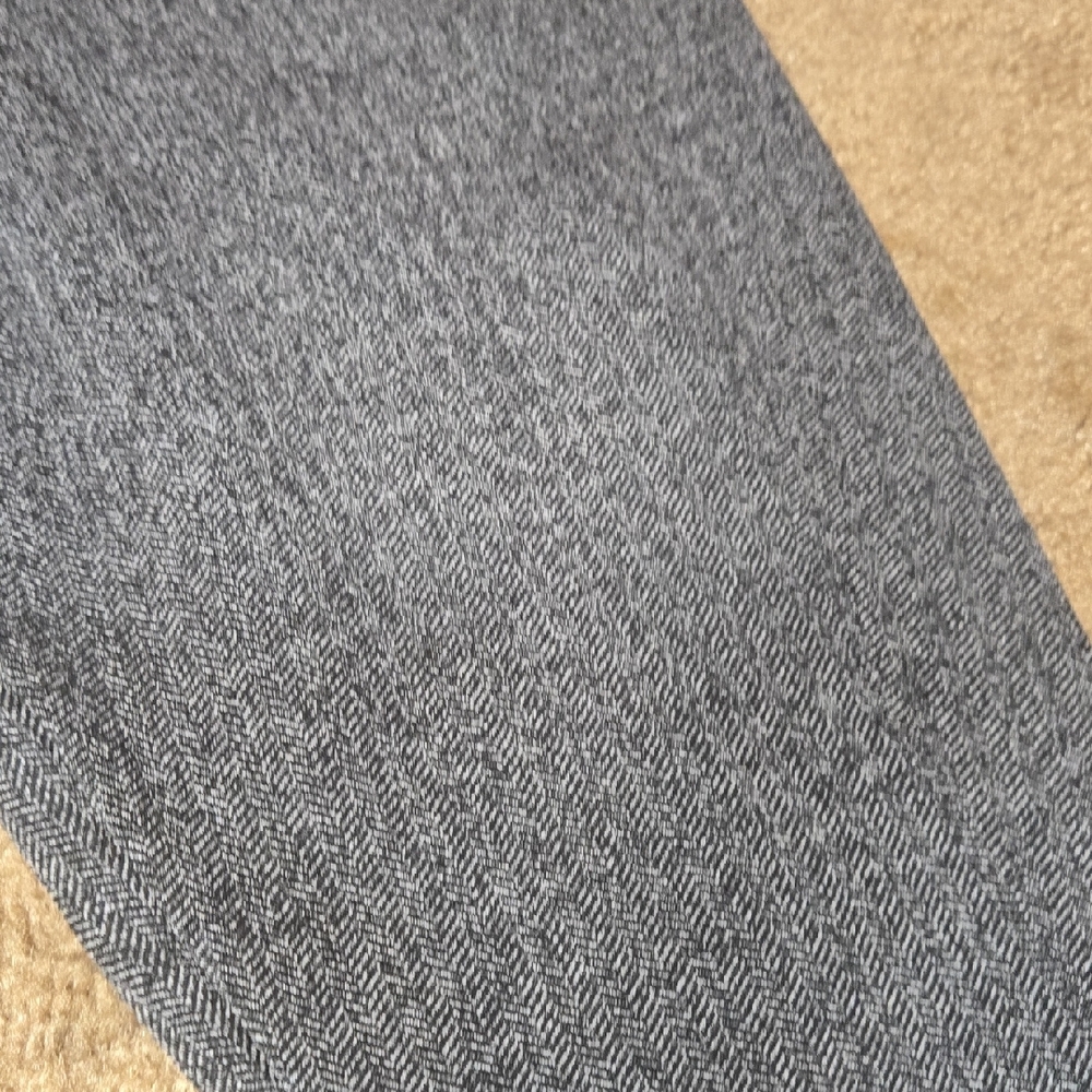 Athleta Black and White Herringbone Leggings - Picture 2 of 7